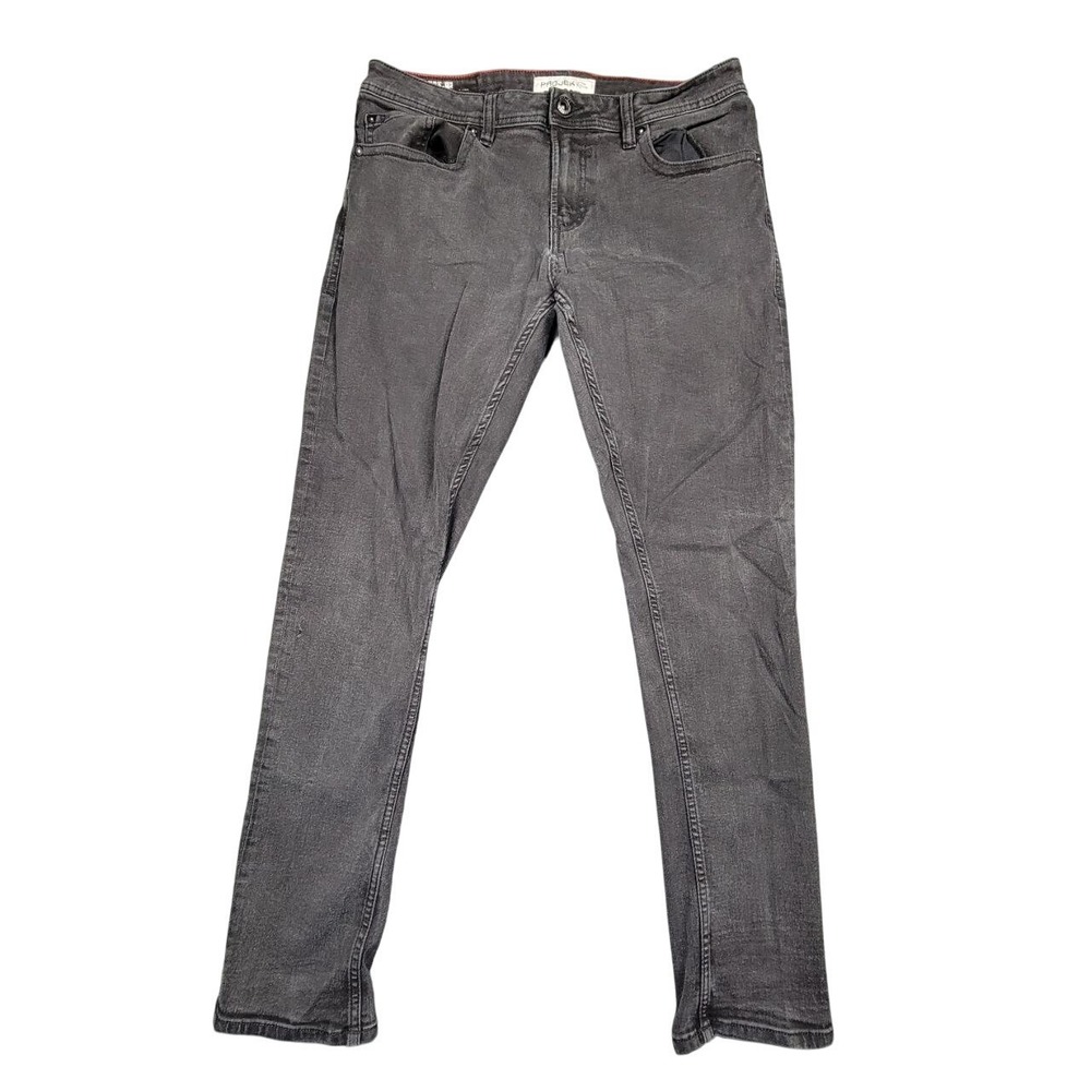 Projek Raw Jeans Mens 33 Black Skinny Fit Stretch Denim Future Tex Comfort Pants